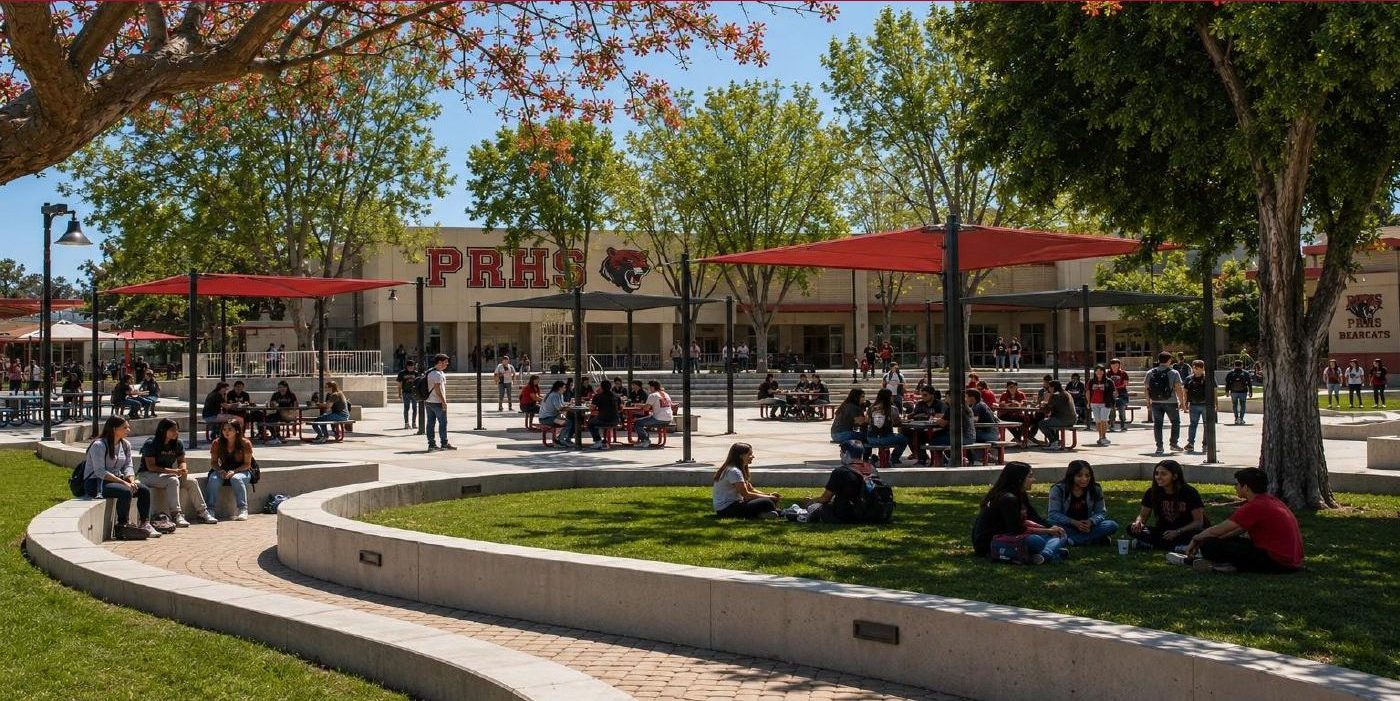 Campus quad after Measure G-26 (concept)