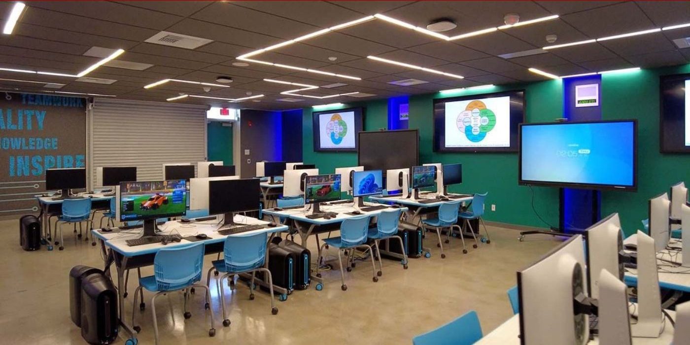 Technology lab after Measure G-26 (concept)